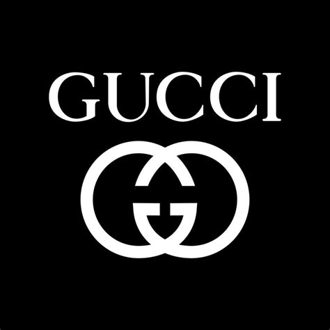 white Gucci logo